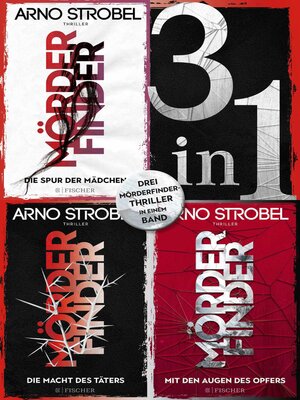 cover image of Die Spur der Mädchen / Die Macht des Täters / Mit den Augen des Opfers – Drei »Mörderfinder«-Thriller in einem Band